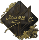 Sticker | lauNX (Gold) | Rio 2022 Sticker | lauNX (Gold) | Rio 2022 image