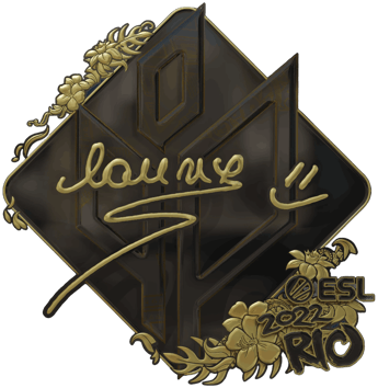 Sticker | lauNX（金色）| 2022年里约热内卢锦标赛