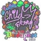 Sticker | ChildKing (Holo) | Budapest 2025 Sticker | ChildKing (Holo) | Budapest 2025 image
