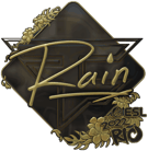 Sticker | rain (Gold) | Rio 2022 Sticker | rain (Gold) | Rio 2022 image