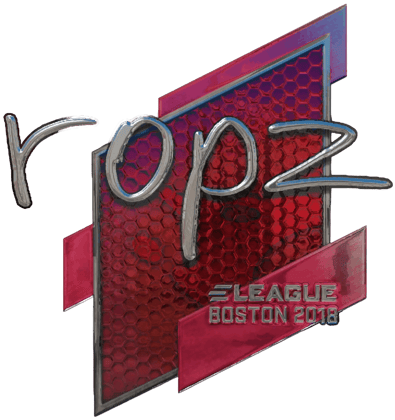 Sticker | ropz (Foil) | Boston 2018