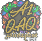 Sticker | EmiliaQAQ (Embroidered) | Budapest 2025 Sticker | EmiliaQAQ (Embroidered) | Budapest 2025 image