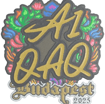 สติกเกอร์ | EmiliaQAQ (Embroidered) | Budapest 2025