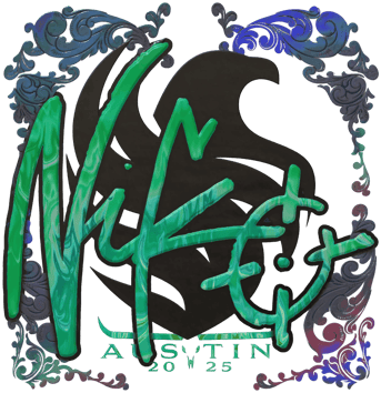 Sticker | NiKo (Olografico) | Austin 2025