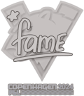 Sticker | fame | Copenhagen 2024 Sticker | fame | Copenhagen 2024 image
