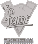 Sticker | fame | Copenhagen 2024