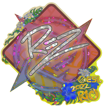 Sticker | REZ (purpurina) | Río 2022