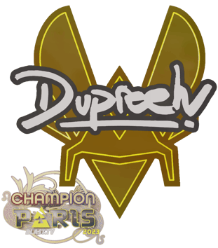 Sticker | dupreeh（冠军）| 2023年巴黎锦标赛