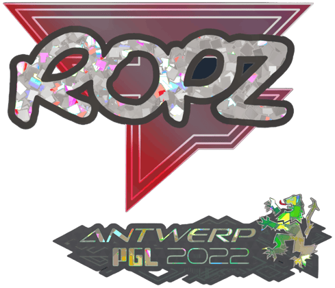 Sticker | ropz (purpurina) | Amberes 2022