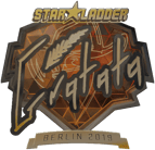 Sticker | Gratisfaction (Gold) | Berlin 2019 image