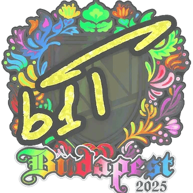 Sticker | b1t (holo) | Budapest 2025