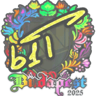 Sticker | b1t (Holo) | Budapest 2025 Sticker | b1t (Holo) | Budapest 2025 image