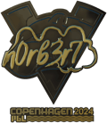 Sticker | n0rb3r7 (Gold) | Copenhagen 2024 image