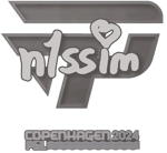 Sticker | n1ssim | Copenhagen 2024 image