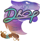 Sticker | drop (Holo) | Paris 2023 image