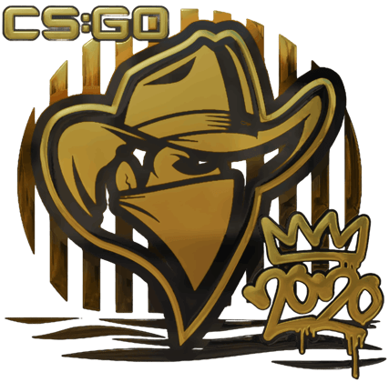 Sticker | Renegades (Oro) | RMR 2020