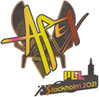 Sticker | apEX (Holo) | Stockholm 2021 image