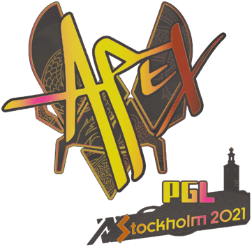 Sticker | apEX (Holo) | Stockholm 2021