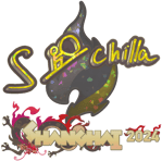 Sticker | s-chilla (Glitter) | Shanghai 2024