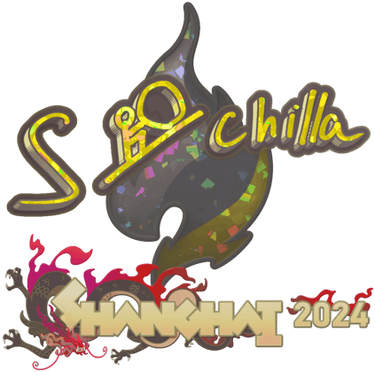 Sticker | s-chilla (Glitter) | Xangai 2024