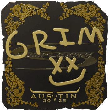 Sticker | Grim (Altın) | Austin 2025