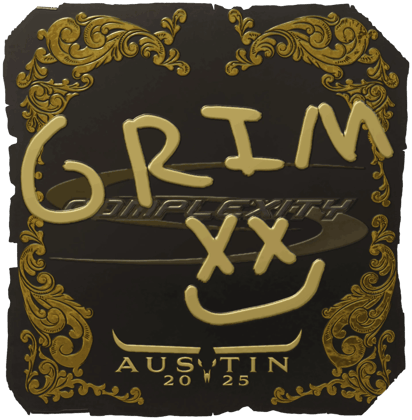 Sticker | Grim (Oro) | Austin 2025