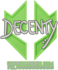 Sticker | decenty | Copenhagen 2024 image