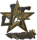 Sticker | JT (Gold) | Antwerp 2022 image
