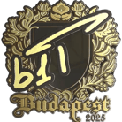 Sticker | b1t (Gold) | Budapest 2025 image
