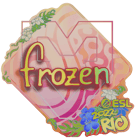 Sticker | frozen (Holo) | Rio 2022 image