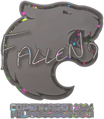 Sticker | FalleN (brokatowa) | Kopenhaga 2024