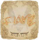 Sticker | FlameZ | Austin 2025 image