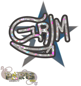 Sticker | Grim (Parıltılı) | Paris 2023