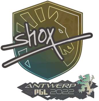 Sticker | shox | Antwerp 2022