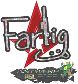 Sticker | Farlig (Kim tuyến) | Antwerp 2022