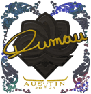 Sticker | dumau (Holo) | Austin 2025 Sticker | dumau (Holo) | Austin 2025 image