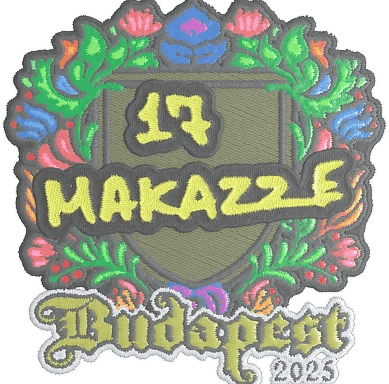 貼紙 | makazze(刺繡)| Budapest 2025