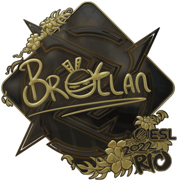 Sticker | Brollan (ゴールド) | Rio 2022
