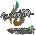 Sticker | nicoodoz (Glitter) | Antwerp 2022 image