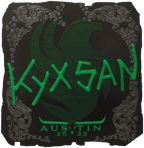 Sticker | kyxsan (Foil) | Austin 2025