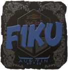 Sticker | F1KU (Foil) | Austin 2025 Sticker | F1KU (Foil) | Austin 2025 image
