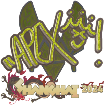 Sticker | apEX (holográfica) | Shanghái 2024