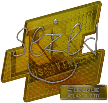 Sticker | seized (reflectante) | Atlanta 2017