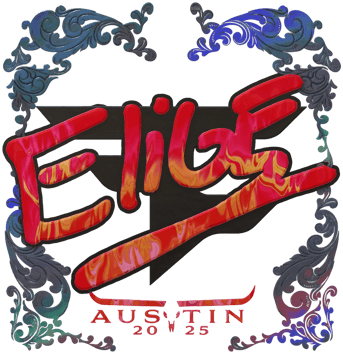 Sticker | EliGE (holográfica) | Austin 2025