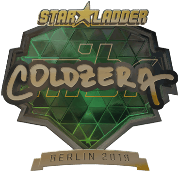 Sticker | coldzera (złota) | Berlin 2019