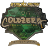 Sticker | coldzera (Gold) | Berlin 2019