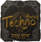 Sticker | Techno4K (Foil) | Austin 2025 image
