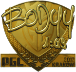 Sticker | bodyy (Gold) | Krakow 2017