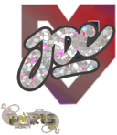 Sticker | JDC (Glitter) | Paris 2023