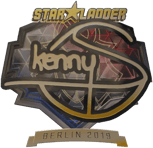 Sticker | kennyS (Gold) | Berlin 2019